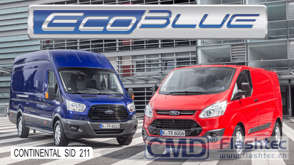 rimappatura nuovi FORD TRANSIT ECOBLUE 105/130 E 170 CV