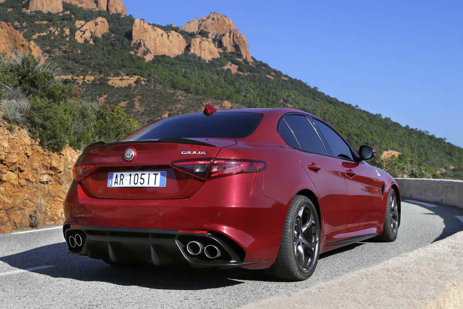 Mappa personalizzata per Alfa Romeo Giulia 2.9 V6 Quadrifoglio 510 cv: +35 CV e +110 Nm