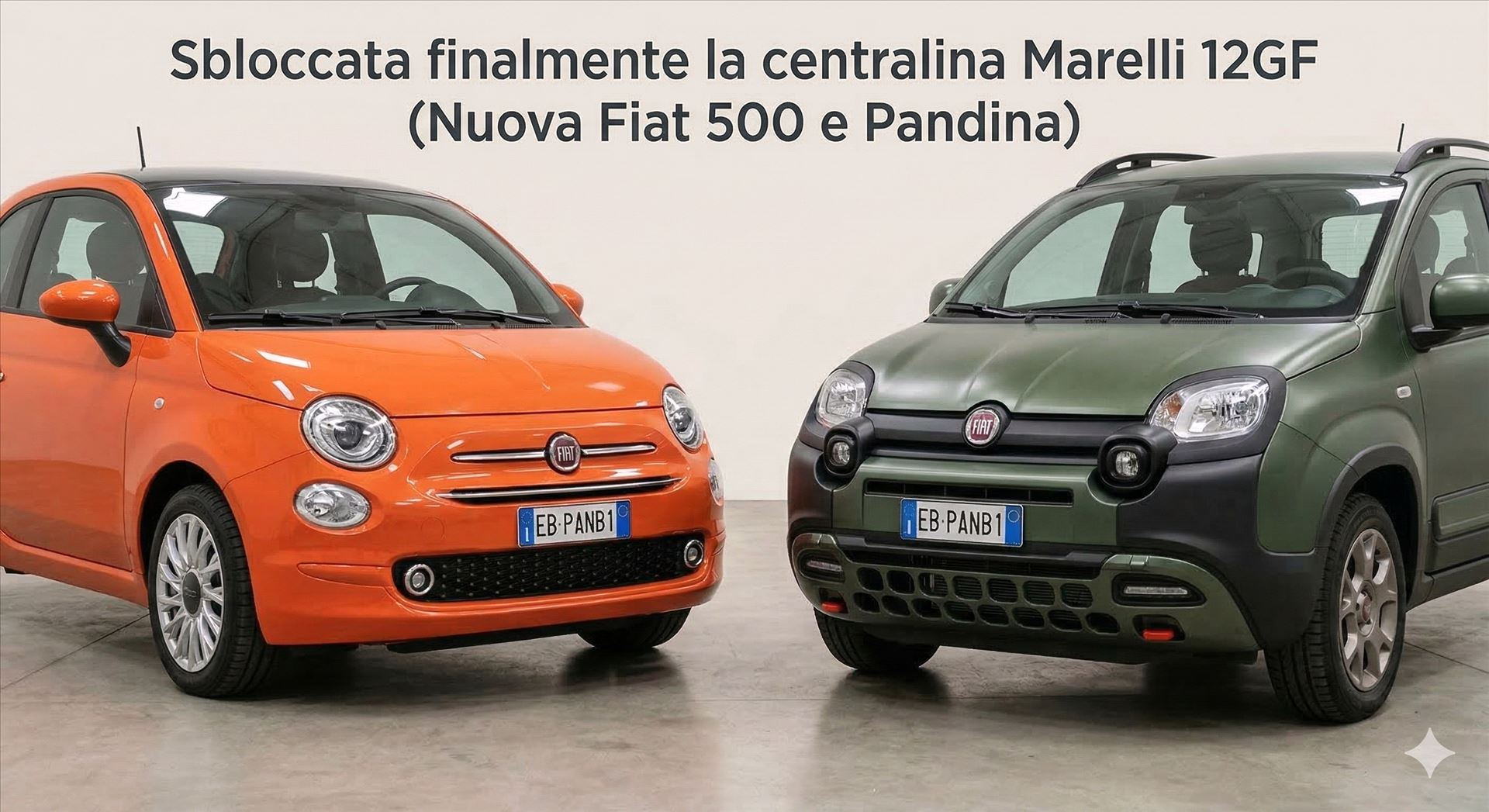 Svolta Tecnica: Finalmente disponibile il Tuning per Centraline Marelli 12GF (Fiat 500 e Pandina)
