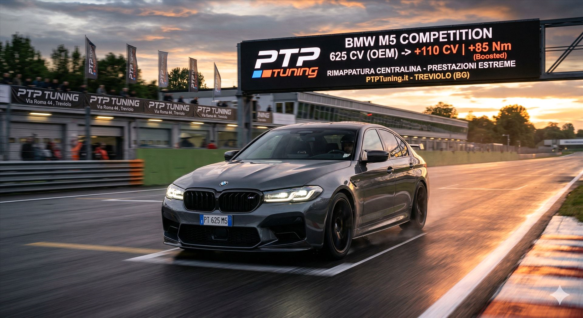 Rimappatura Centralina BMW M5 4.4 V8 Bi-Turbo Competition: Prestazioni Estreme