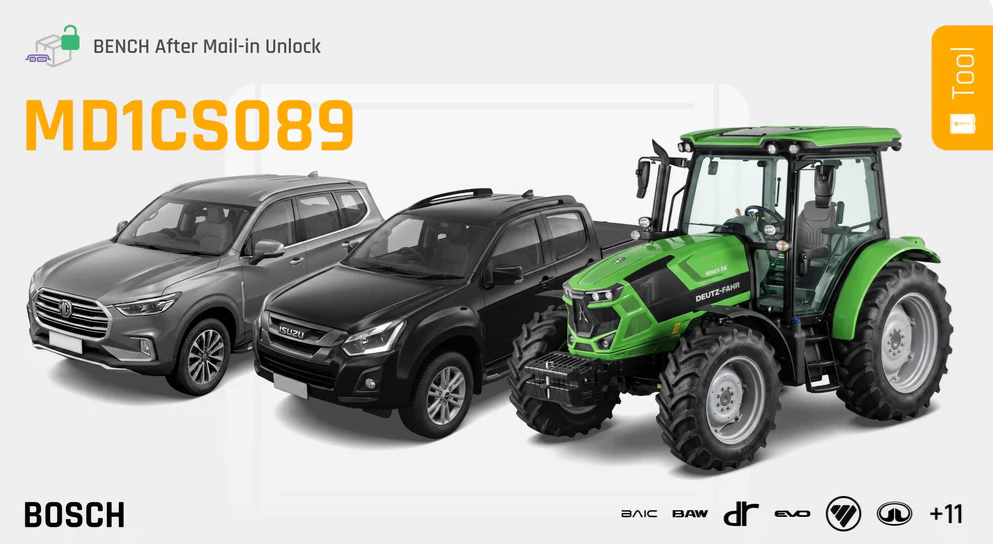 Rimappatura Centralina Bosch MD1CS089: Innovazione OBD per i Trattori Stage V 🚜