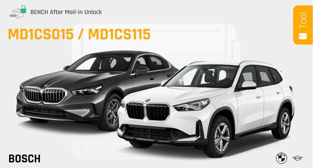 Tuning BMW e Mini Diesel MHEV: Supporto Ufficiale per Bosch MD1CS015 e MD1CS115 in Modalità Bench 🚀