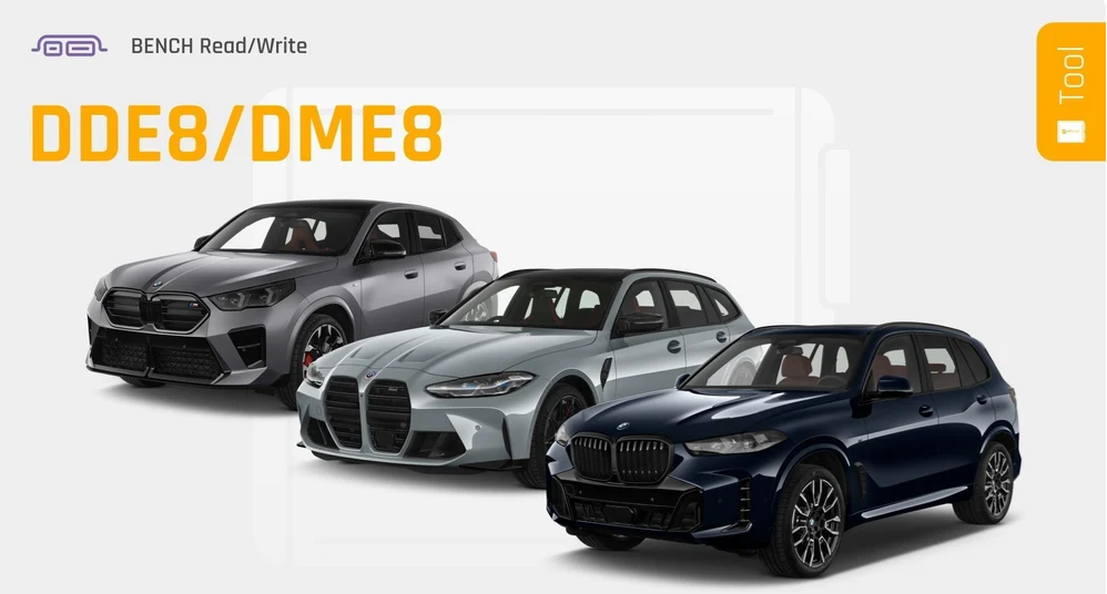 Sblocco in Bench per BMW fino al 2025: Arriva il Supporto per le Centraline Bosch DDE8 e DME8