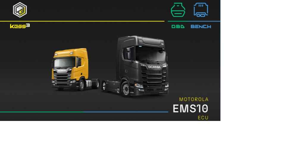 Nuovi protocolli OBD e BENCH per Motorola EMS 10 su Scania: massime prestazioni per i tuoi truck